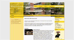 Desktop Screenshot of moerikeschule-koengen.de