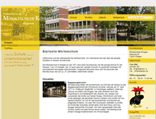 Tablet Screenshot of moerikeschule-koengen.de